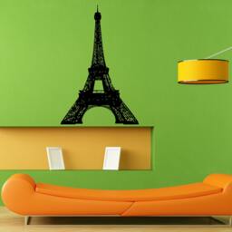 Eiffel Tower Paris City France Monument Wall Sticker Vinyl Mural Decal Home House Apartment Art Decor Free Shipping L050
