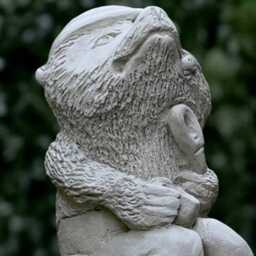Fantasy Hedgehog Statue Concrete Sculpture Cement Animal Decoration Garden & Home Ornament Hedgehog Lover Gift Front Door Decor - thumbnail 2