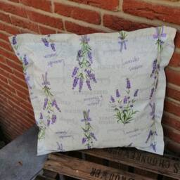Oilcloth Cushion - Outdoor Current Living, Garden & Lounge Decoration - Pattern Lavender - thumbnail 3