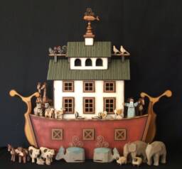 "Handmade Wooden Noah's Ark ""The Nantucket Ark" - thumbnail 1