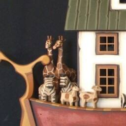 "Handmade Wooden Noah's Ark ""The Nantucket Ark" - thumbnail 2
