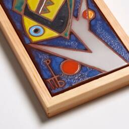 Fish Art Tile, Aquarium Decoration, Tank Decor, Bathroom Art, Ceramic Fish, Dining Room Wall Nature Handmade Ocean - thumbnail 3