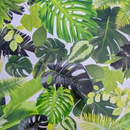 Tropical Garden Unusual Coffee Table Small Or Side Table. Eye Catching Designs. White Black - thumbnail 2