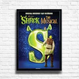 Shrek The Musical Poster Broadway Theatre Wall Art - thumbnail 3