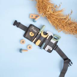 Tool Belt Children, Tool Boy, Wooden Toy Christmas Gift Wood - thumbnail 2