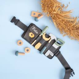Tool Belt Children, Tool Boy, Wooden Toy Christmas Gift Wood - thumbnail 1