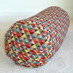 "Yoga Bolster Cushion Cover With Handle Tapestry 24"" X 9" - thumbnail 2