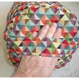 "Yoga Bolster Cushion Cover With Handle Tapestry 24"" X 9" - thumbnail 3