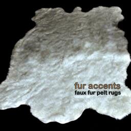 Faux Fur Buffalo Pelt Rug, Golden Brown Plains Hide, Hand Crafted - thumbnail 2