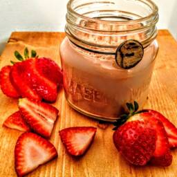 strawberry Scented Soy Candle - thumbnail 2
