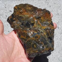 663 Gram Natural Blue Common Opal Rough Indonesia - thumbnail 4