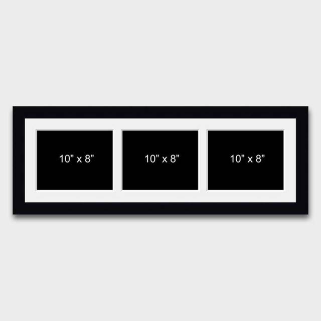 "Multi Photo Picture Frame - Holds 3 10""x8" - image 1