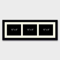 "Multi Photo Picture Frame - Holds 3 10""x8" - thumbnail 3