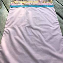 Carousel Print Pillowcase Pink Cotton Standard Size - thumbnail 2