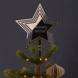 Personalised Company Logo Christmas Tree Topper - thumbnail 1