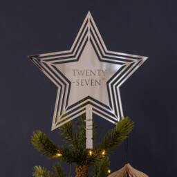 Personalised Company Logo Christmas Tree Topper - thumbnail 2