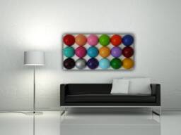 Abstract Art 3D Object 120 X 60 cm Unique Original