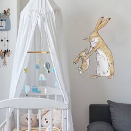 Guess How Much I Love You Wall Sticker, Nutbrown Hares Hare Decal, Nursery Decal - thumbnail 2