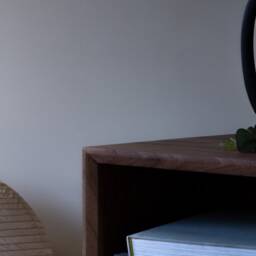 Konk ??? Wallark Side Table Bespoke Sizes Available Industrial Solid Wood & Steel Bedside Table, Mid Century Inspired Storage - thumbnail 4