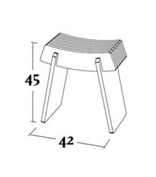 Torii - Movable & Durable Wood Stool Requiring No Tools, Screws, Or Skills To - DisAssemble, Made Of High Quality Hpl Birch Plywood - thumbnail 4