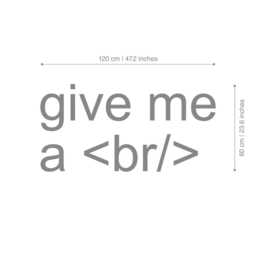 Give Me A Break For Geeks, Office Gallery Wall Workplace Wall Art , Geek Decor Cool Offices, Skugimebr - thumbnail 3