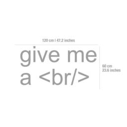 Give Me A Break For Geeks, Office Gallery Wall Workplace Wall Art , Geek Decor Cool Offices, Skugimebr - thumbnail 2
