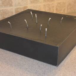 Custom Hand Poured 15 X Inch Square Candle With 8 Wicks - thumbnail 4