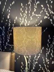 Kate Forman Double-Sided Drum Lampshade