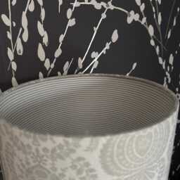 Kate Forman Double-Sided Drum Lampshade - thumbnail 3