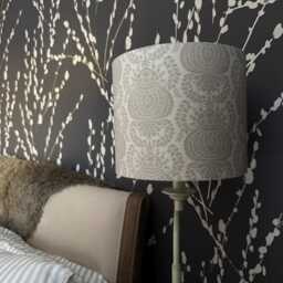 Kate Forman Double-Sided Drum Lampshade - thumbnail 4