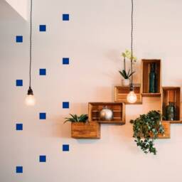 Square Wall Stickers, Decor, Kids Bedroom Art, Art Decals - thumbnail 2