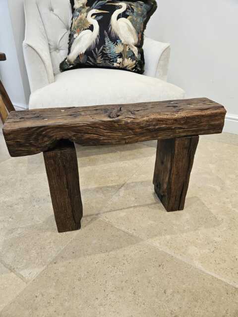 The Burford - A Vintage Reclaimed Wooden Bench - image 1