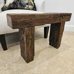 The Burford - A Vintage Reclaimed Wooden Bench - thumbnail 4