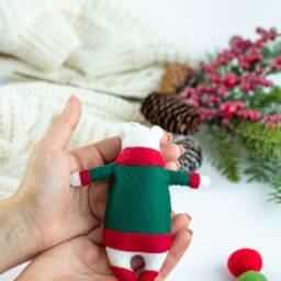 Winter Polar Bear Ornament Christmas Ornaments Tree Decor Decoration Home Decor Gift - thumbnail 2