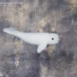 Needle Felted Beluga Whale Ornament Wool Christmas Tree Decoration - Made To Order - thumbnail 3