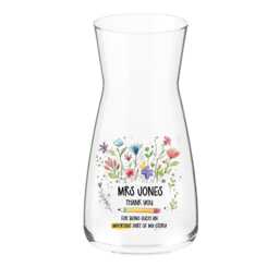 Personalised Vase Teacher, Best Flowers, Floral Present, End Of Year Gift, Thank You, Important Part Story, Helping Me To Grow - thumbnail 3