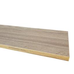 22cm , 25cm, 19.2cm, 14.2cm Deep Wall Shelves. Oak Colour. Various Lengths & Depths Or Customer Size - thumbnail 3