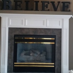 Powder Coated Metal Letters, Painted Wall Letter, Letter Metal, Decor Wall, Metal Large Letters - thumbnail 4