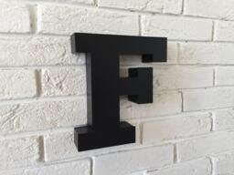 Powder Coated Metal Letters, Painted Wall Letter, Letter Metal, Decor Wall, Metal Large Letters - thumbnail 1
