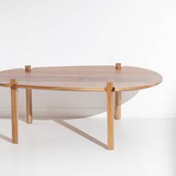 Fenda Wooden Coffee Table - Center Oak - thumbnail 2