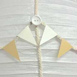 Neutral Pink Themed Hot Air Balloon Nursery Light Shade - thumbnail 2