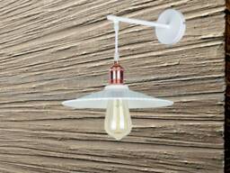 White Wall Sconce Bathroom Light Industrial Lighting White-Copper Wall Hallway Patio Lighting