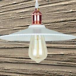 White Wall Sconce Bathroom Light Industrial Lighting White-Copper Wall Hallway Patio Lighting - thumbnail 2