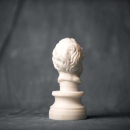 Marble Bust Of Philosopher Socrates Carved Statue Figurine Artist Sculpture - thumbnail 3