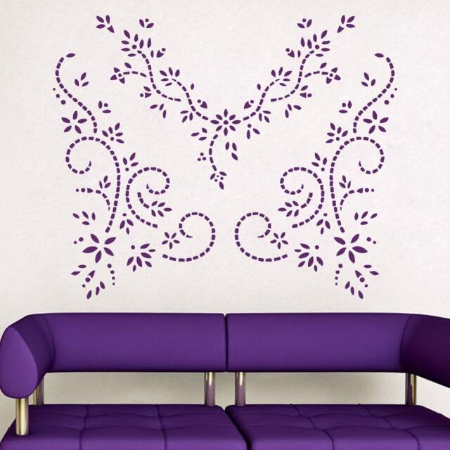 Wall Decals Mandala Yoga Namaste Flower Ornament Indin Decal Vinyl Sticker Home Decor Art Mural Bedroom Interior Design Ms469 - image 1