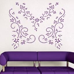 Wall Decals Mandala Yoga Namaste Flower Ornament Indin Decal Vinyl Sticker Home Decor Art Mural Bedroom Interior Design Ms469 - thumbnail 1
