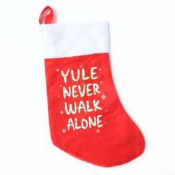 Yule Never Walk Alone Lights Liverpool Stocking Fanmade Christmas Merchandise - thumbnail 2