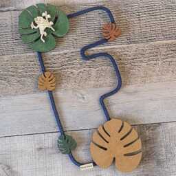 Personalised Knitted Wire Name Initial, Jungle Safari Nursery Wall Decor - thumbnail 4