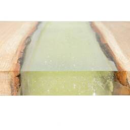 Resin Table, Dining Coffee River Wood Furniture, Industrial Rectangle End Table - thumbnail 3