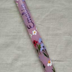 Personalised Lampada- Easter Candle- Hand Painted Candles - Gift Idea- For Ladies- Gents- Him-For Her - thumbnail 2